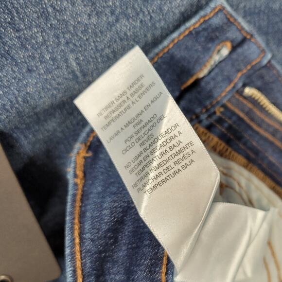 True Religion Mens Jeans Ricky 42x35  Blue Medium Wash Denim‎ Relaxed Straight - Picture 6 of 16